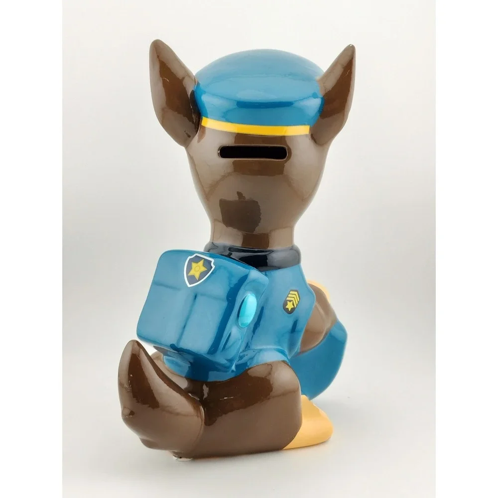 Spin Master PAW Productions Chase Ceramic Piggy Bank 8 Inch Original
